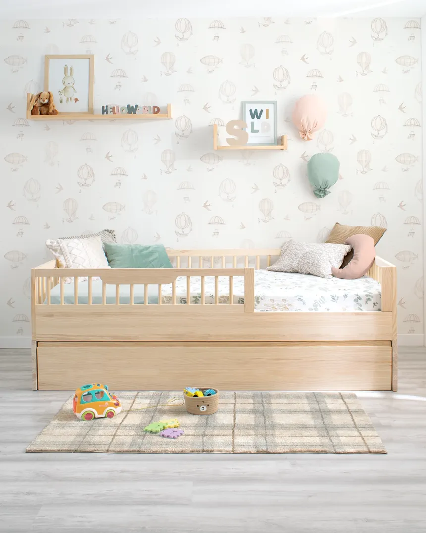 PACCHETTO Letto Montessori Sofia + kit evolutivo Naturale