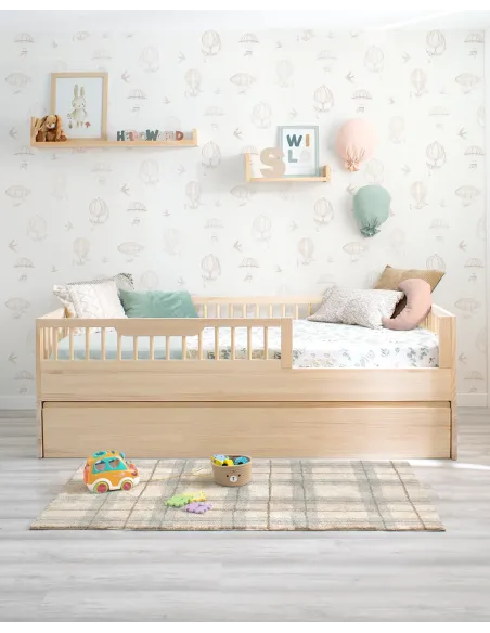 PACCHETTO Letto Montessori Sofia + kit evolutivo Naturale
