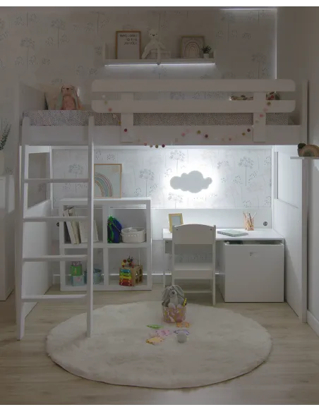 Lampada da parete led nuvola bianca - Consegna gratuita