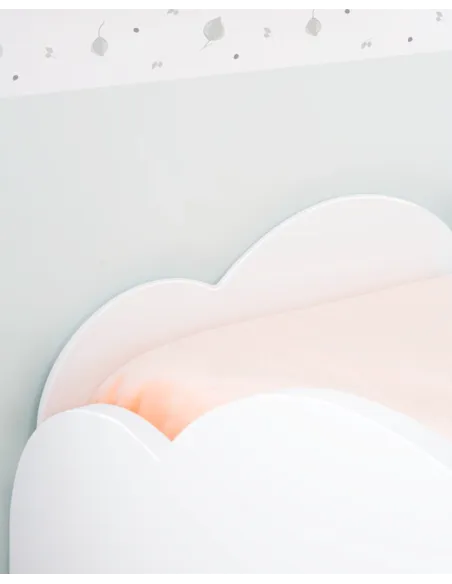 Spalliera Nuvola per letti bambini