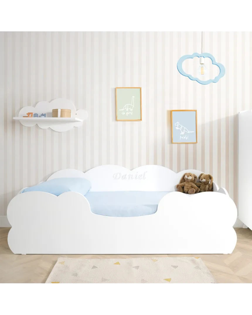 Camera da letto Montessori nuvola con armadio | Pack completo