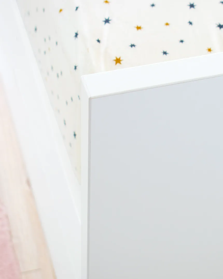 Letto estraibile laminato bianco 90x190 - Consegna rapida