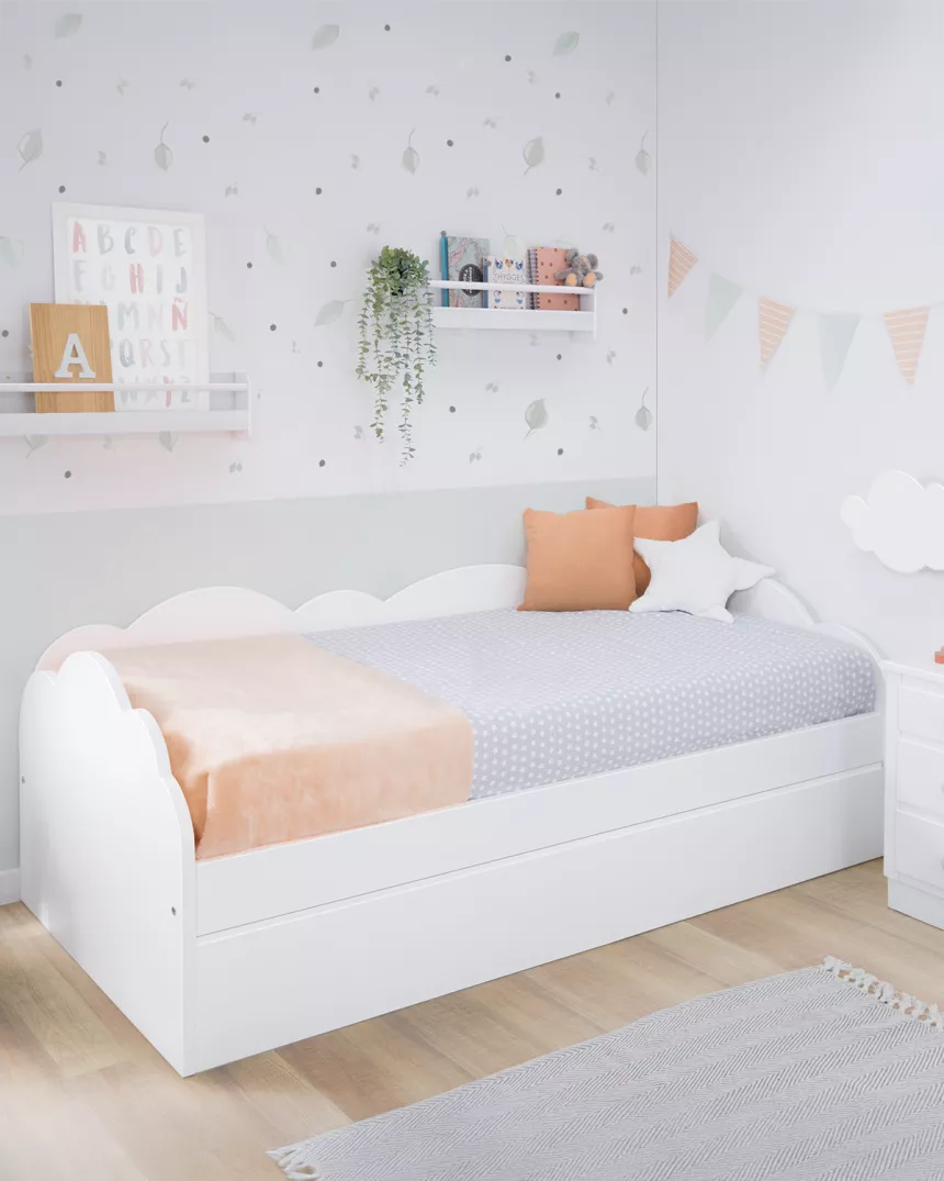 Cameretta Nuvola con letto estraibile