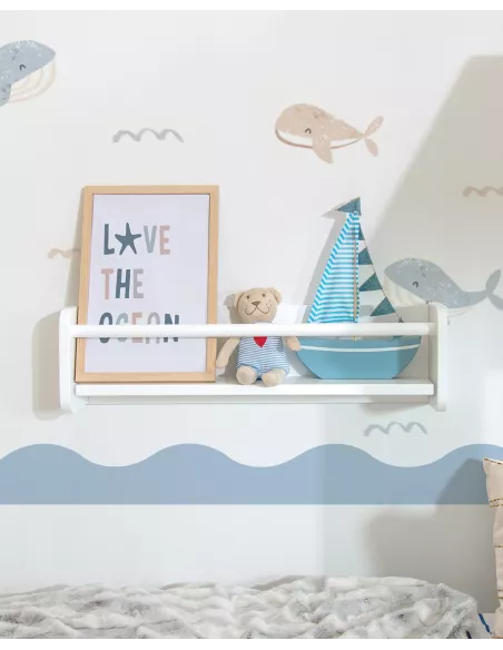 Cameretta Nuvola con letto estraibile