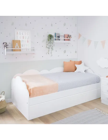 Cameretta Nuvola con letto estraibile