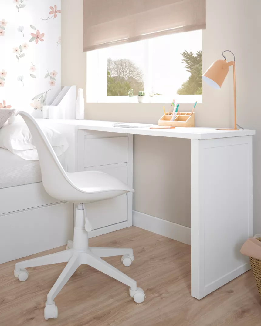 Camera per ragazzi con zona studio - Lineare | Pack completo