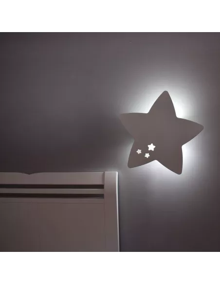 Lampada da parete Stella per bambini 