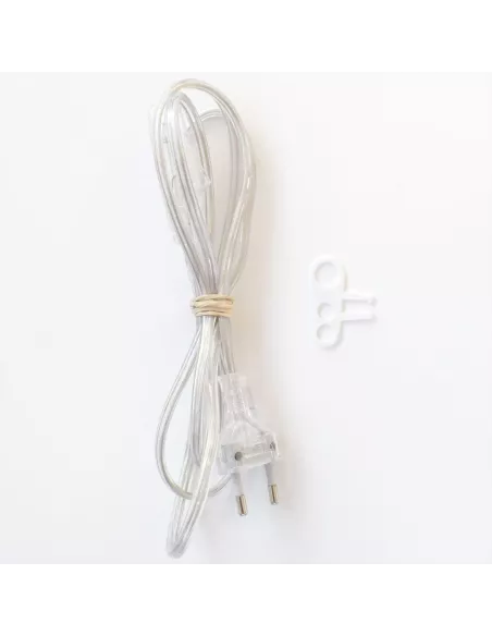 Lampada da parete Stella con filo