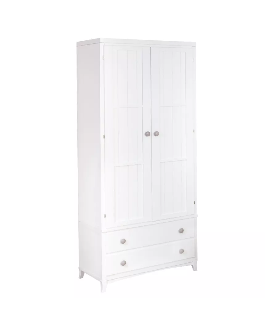 Armadio due ante e cassetti per bambini e adolescenti