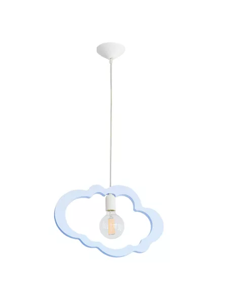 Lampada a sospensione Nuvola blu