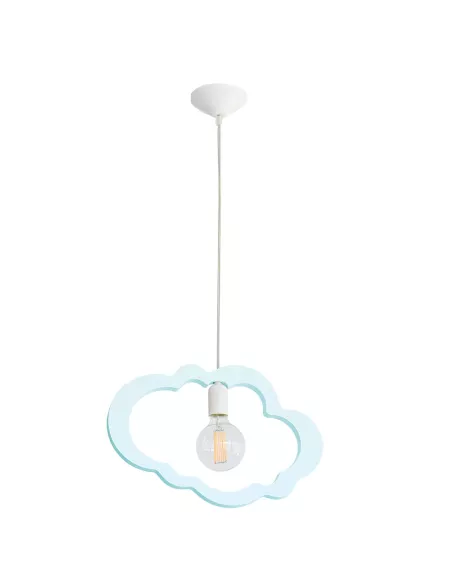 Lampada a sospensione Nuvola menta