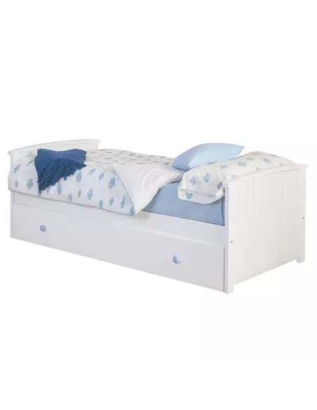 Letto per bambini Curvo con letto estraibile