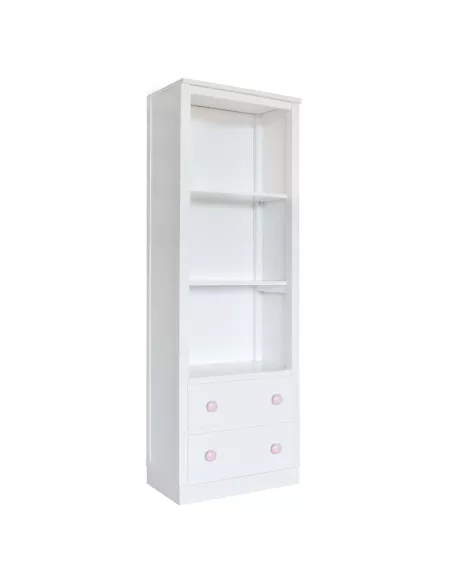 Libreria con cassetti zoccolo