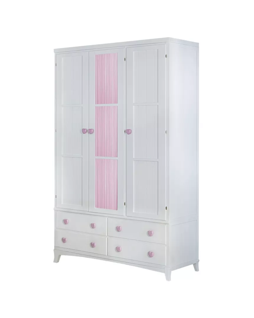 Armadio 3 ante con cassetti