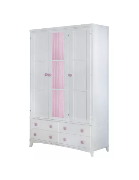 Armadio 3 ante con cassetti