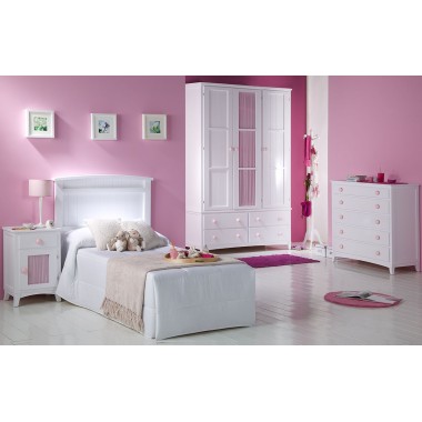 Camera da letto con testiera Curvo