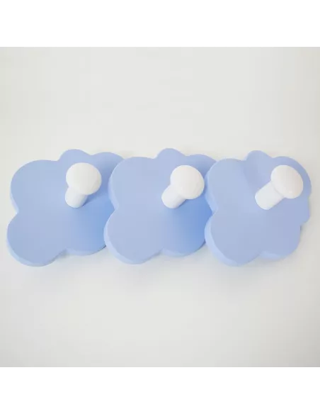 Appendiabiti a parete Nuvola blu