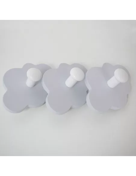 Appendiabiti a parete Nuvola grigio
