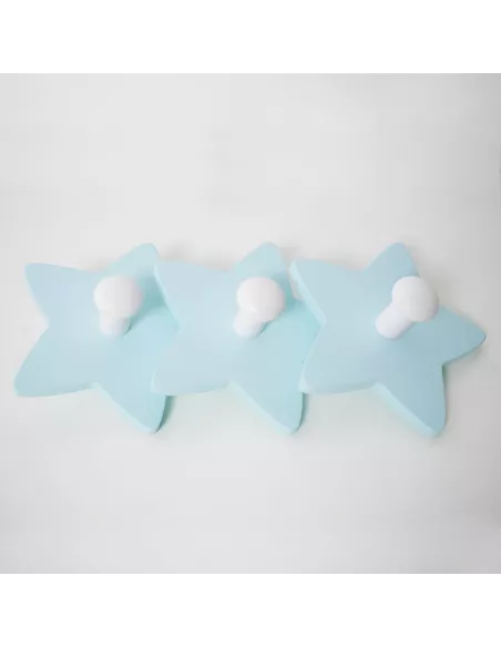Appendiabiti a parete Stella menta