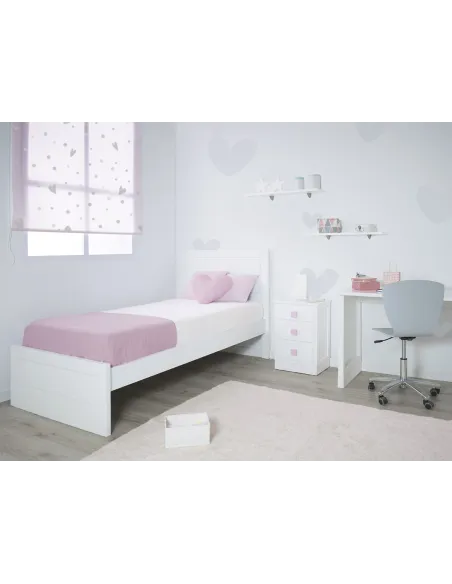 Letto lineare in cameretta giovanile