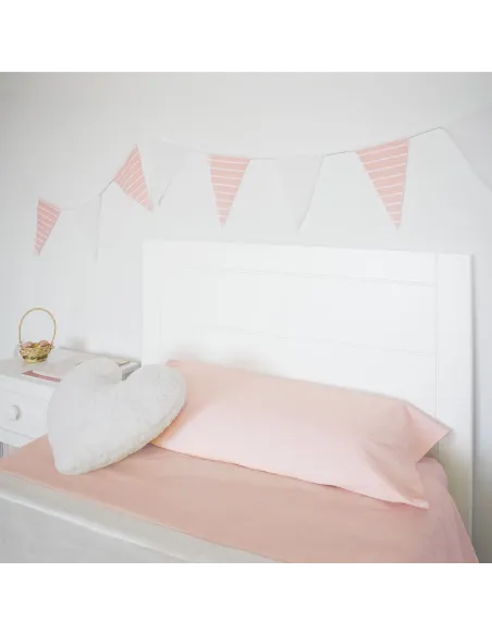 Cameretta per bambina con letto Lineare pediera bassa testiera