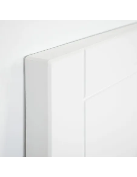 Cameretta per bambina con letto Lineare pediera bassa dettaglio testiera