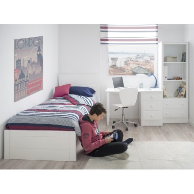 Camera da letto per ragazzi Lineare pediera bassa