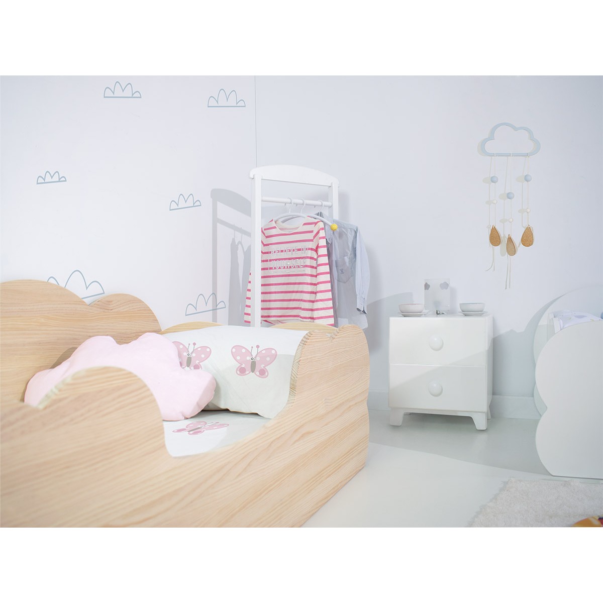 Comodino piccolo comodini comodino moderno bianco camera da letto