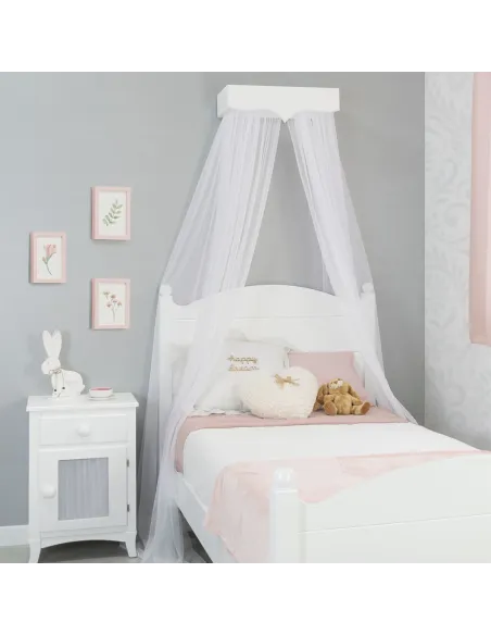 Letto Sfera con baldacchino