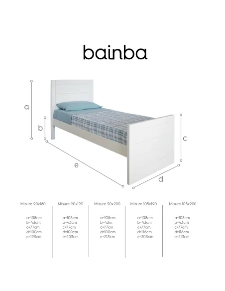 Misure letto Lineare