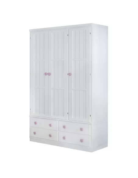 Armadio 3 ante con cassetti