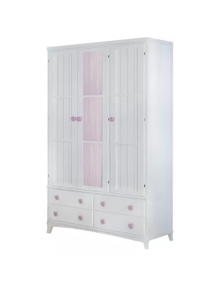 Armadio 3 ante con cassetti