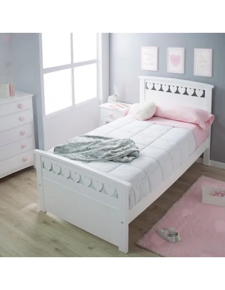 Letto per bambini Cuori