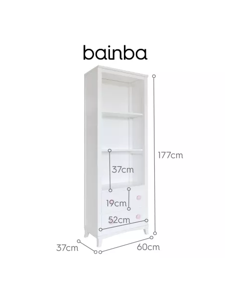 Misure Libreria con cassetti