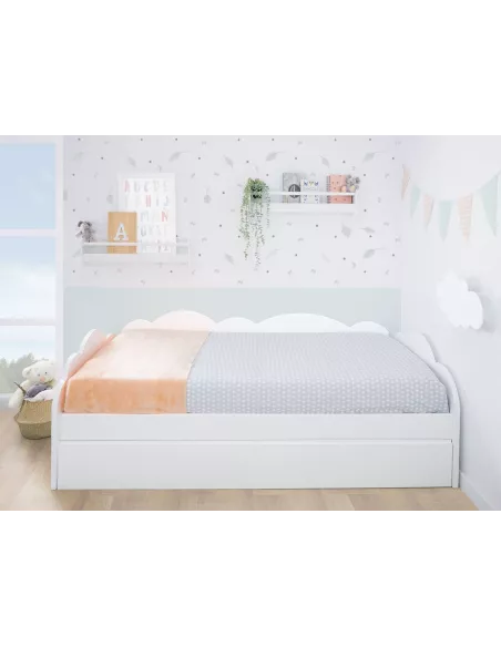 Letto nuvola con spalliera