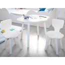 Tavolino e sedie nuvola per bambini