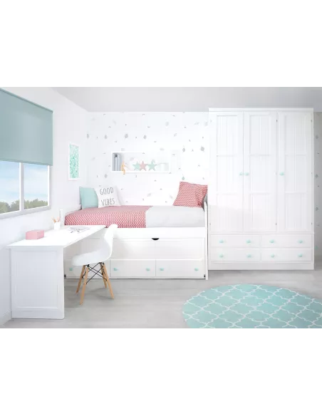 Camera per bambini Compatto con armadio
