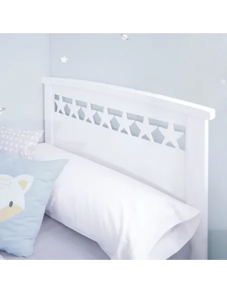 Testiera letto stelle