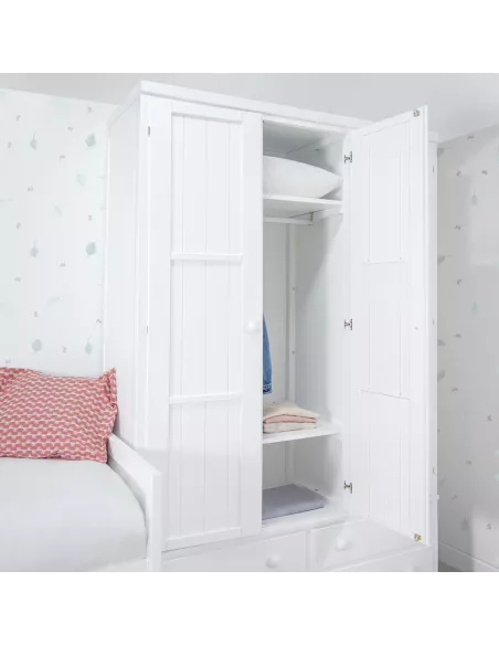 Armadio 3 ante con cassetti