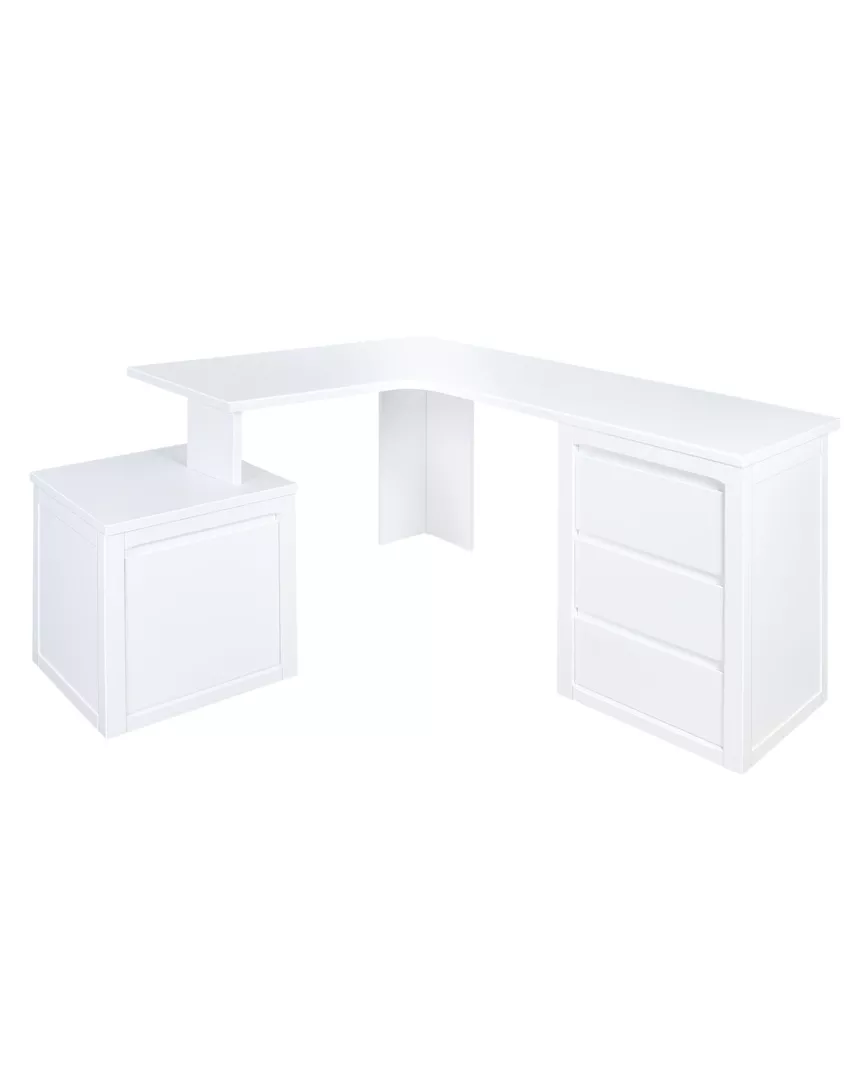 Scrivania angolare 1 cassetto