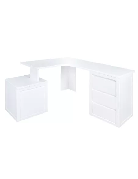 Scrivania angolare 1 cassetto