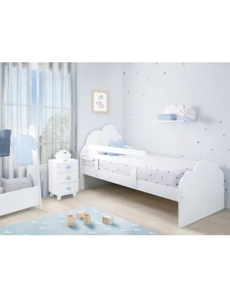 Letto Nuvola con barriera di protezione