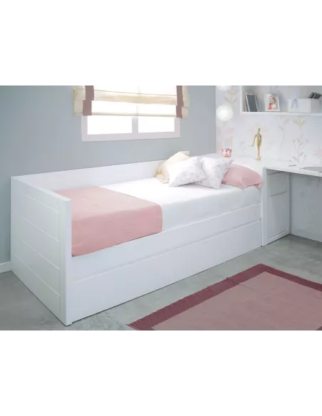 Letto Lineare con spalliera per adolescenti