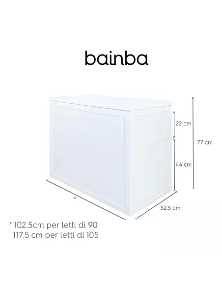 Cassettiera imbottita Lineare