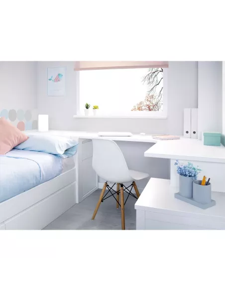 Scrivania per cameretta ragazzi. Lineare