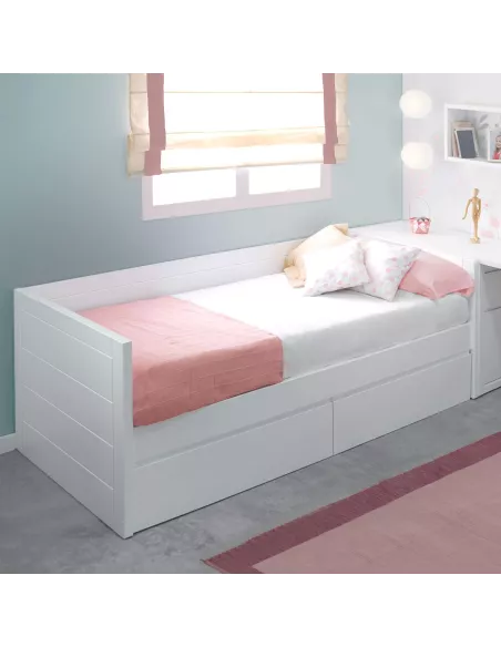 Letto con cassetti Lineare