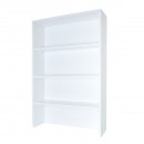 Libreria doppia con scrivania