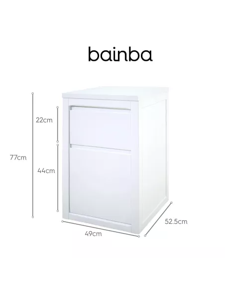 Misure cassettiera 2 cassetti