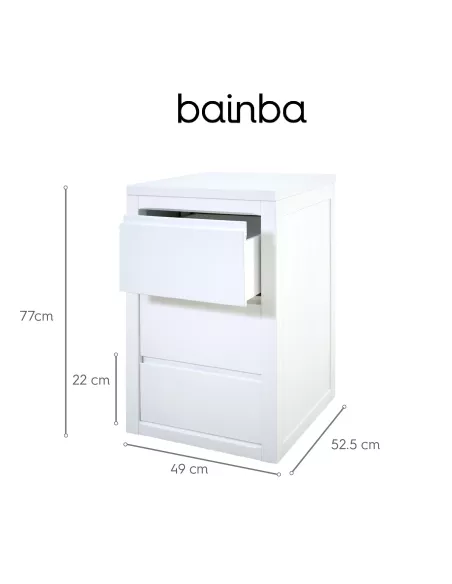 Misure cassettiera 3 cassetti