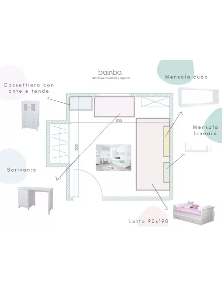 Progetto camera disegno 3D